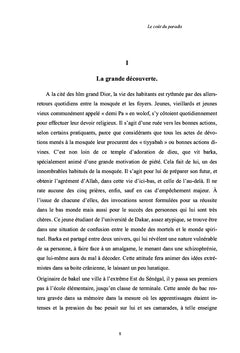 Le Coût du Paradis