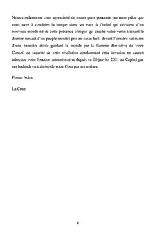 L'Arrêt Voltaire