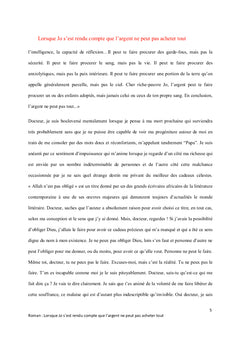 Lorsque Jo s'est rendu compte que l'argent ne peut pas acheter tout