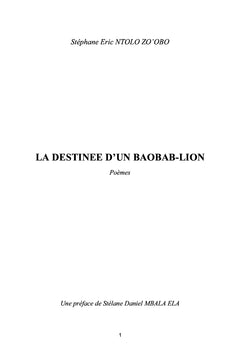 LA DESTINÉE D'UN BAOBAB-LION