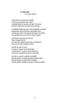 LA DESTINÉE D'UN BAOBAB-LION