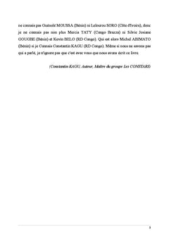 Chronique des Élévations