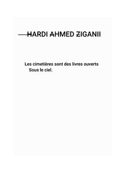 Les cimetières sont des livres ouverts sous le ciel