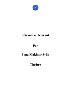 Sois moi ou le néant