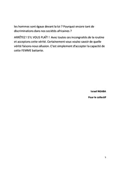 Nos plumes pour elle