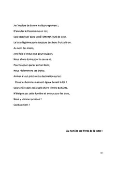 Nos plumes pour elle