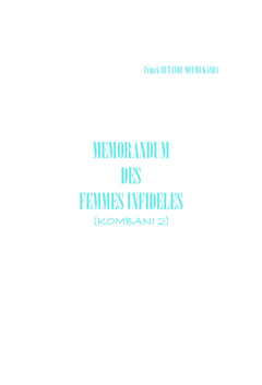 Mémorandum des femmes infidèles