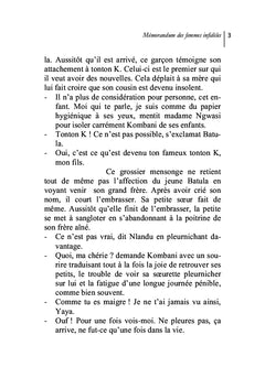 Mémorandum des femmes infidèles
