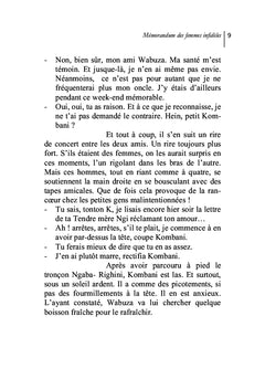 Mémorandum des femmes infidèles