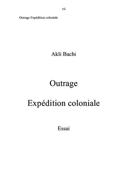 Outrage Expédition coloniale