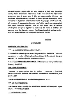 Chronologie, mensonge et échec de la guerre d'Algérie