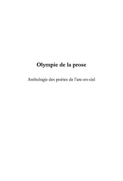 Olympie de la prose