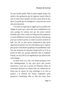 Olympie de la prose