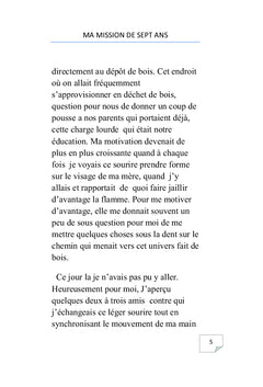 Ma mission de 7 ans