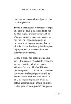 Ma mission de 7 ans
