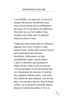 Ma mission de 7 ans