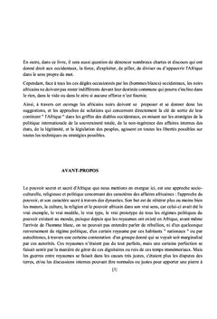 Le pouvoir secret et sacré d'Afrique