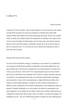 Les aventures de John Antoine Nathan Indiana Art