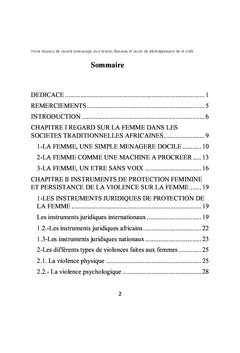 Femme : Levier de développement économique et de promotion de la paix