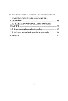 Femme : Levier de développement économique et de promotion de la paix