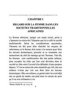 Femme : Levier de développement économique et de promotion de la paix