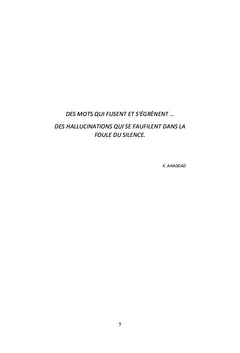 Hallucinations d'ÈVE