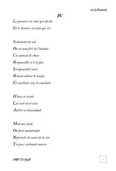 A La Verticale
