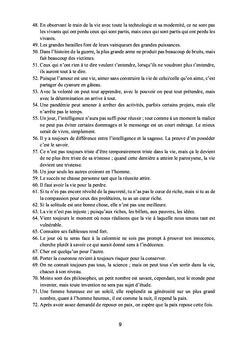 Sagesse aux mille pensées