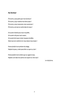 LA MORT DE MES VERS