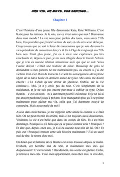 UNE VIE, UN RÊVE, DES ESPOIRS