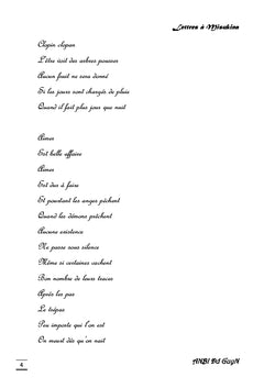Lettres à Misukina