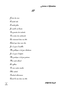 Lettres à Misukina
