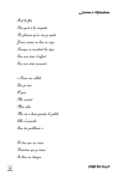 Lettres à Misukina