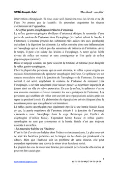 Mon aliment : mon péché