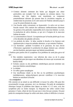 Mon aliment : mon péché