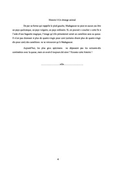 Histoires du Sud-est de Madagascar