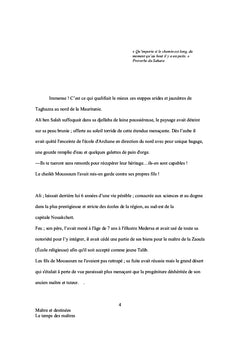 Maîtres et destinées