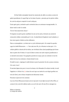 Maîtres et destinées