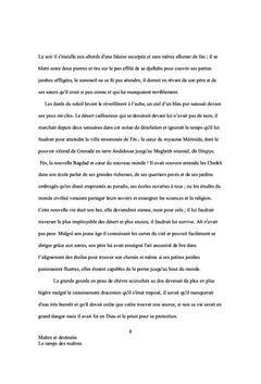 Maîtres et destinées