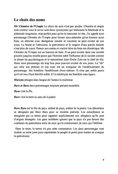 Mr Chimère de l'Utopie