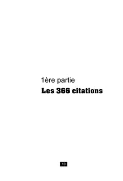 366 citations, 365 jours