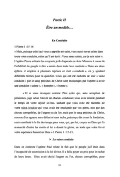 UNE JEUNESSE, UN MODELE