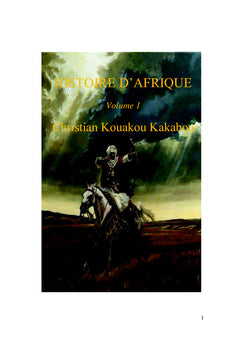 Histoire d'Afrique