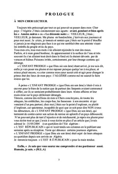 L'enfant Prodige est là ! - L'enfant Prodige n'est plus !