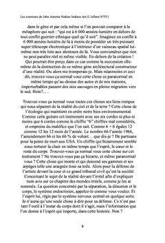 Les aventures de John Antoine Nathan Indiana Art (L'affaire N°IV)