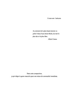 À propos de la parousie