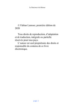Le Narcisse et la Déesse