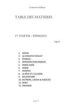 Le Narcisse et la Déesse