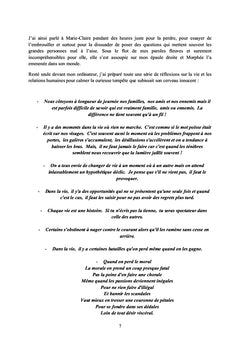 Dans les yeux de Marie...