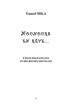 Nounours en rêve...